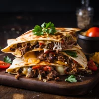 16. Quesadilla z szarpaną wołowina